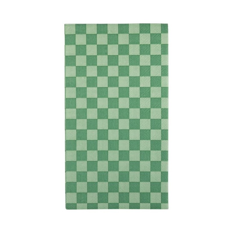 Checkered Paper Dinner Napkins | 24 ct