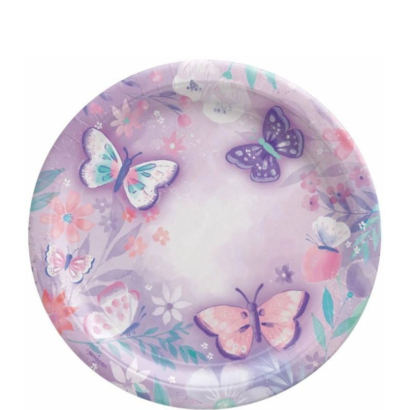 Flutter Lunch Plates 9in | 8ct