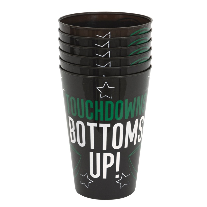 Football Kickoff Party Cups, 16oz. | 6 ct