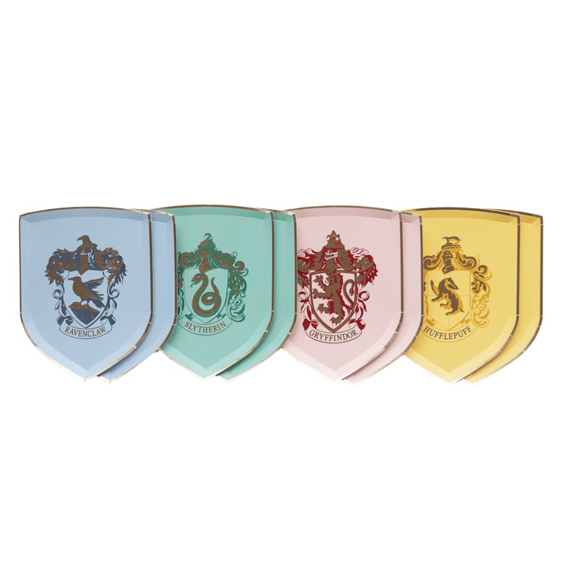 Harry Potter X Bonjour Fte House Pride Plates 7" | 8 ct