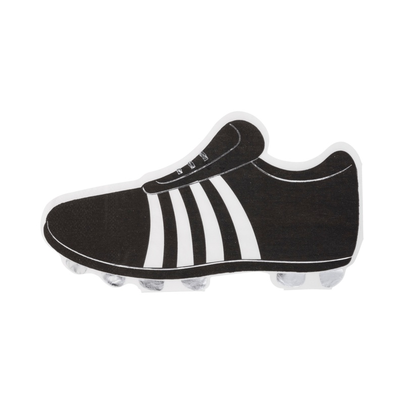 Soccer Shoe Shaped Paper Dinner Napkin | 18 ct