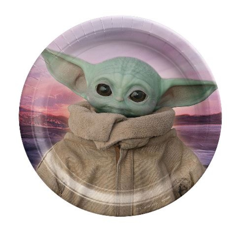 The Mandalorian: The Child Lunch plates 9" | 8ct