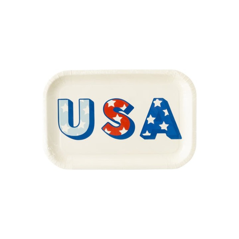 USA Paper Plates 10" | 8 ct