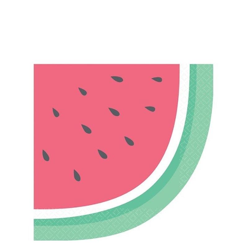 Watermelon Lunch Napkins | 16ct
