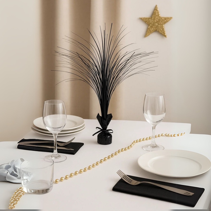 Black Spray Centerpiece Large