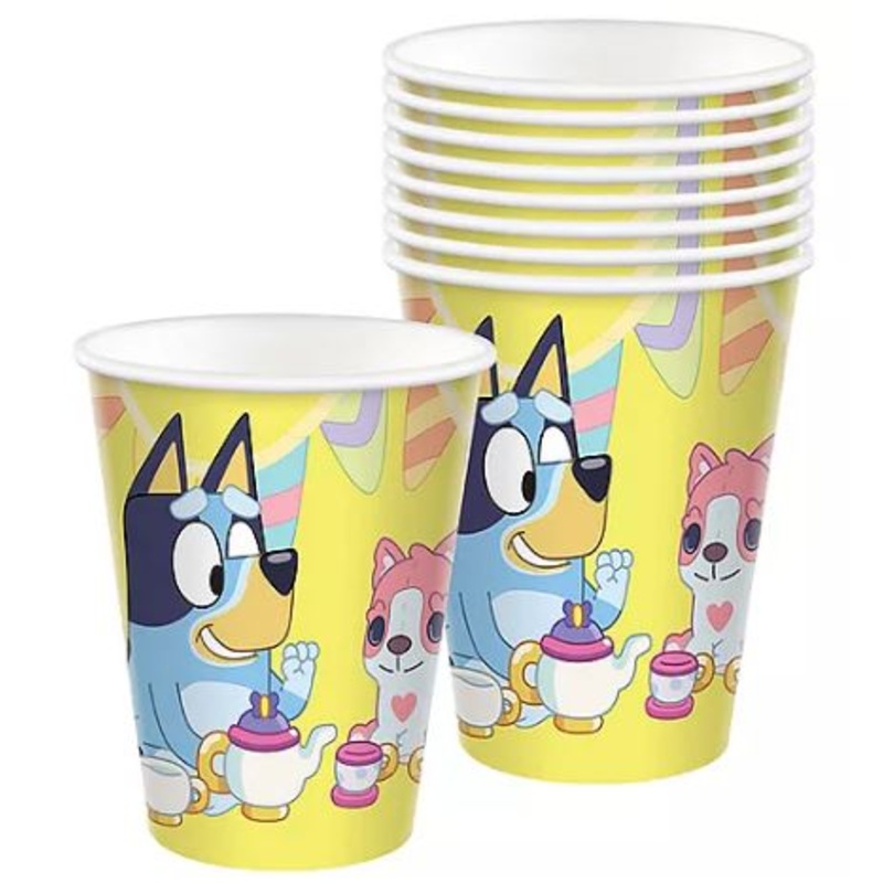 Bluey Paper Cups 9oz | 8ct