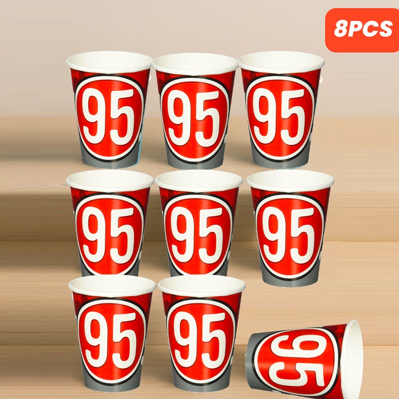HUGS & STITCHES 9OZ PAPER CUPS - 8CT