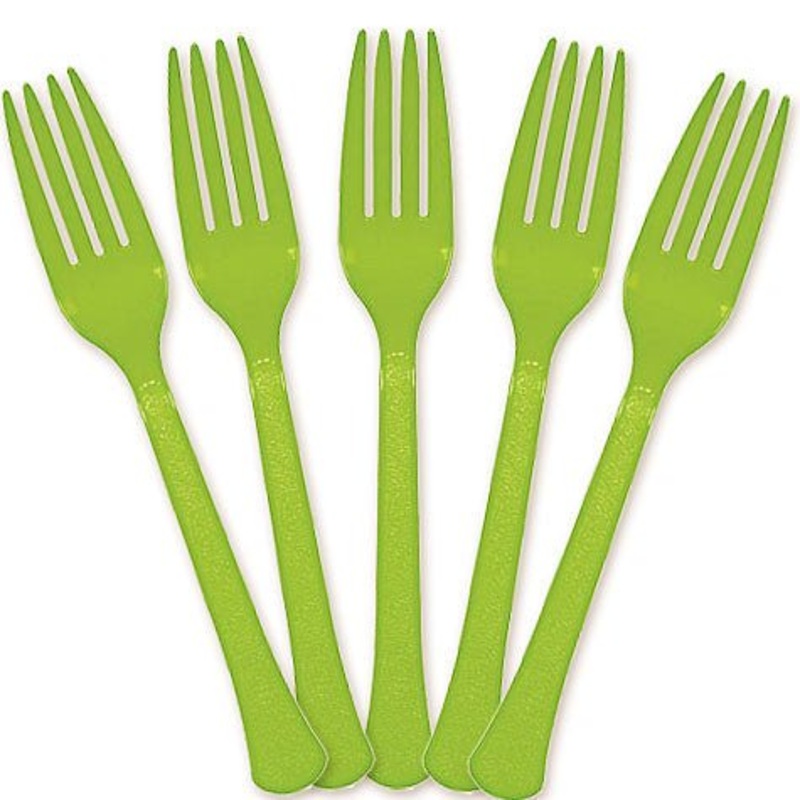 Kiwi Plastic Forks | 20ct