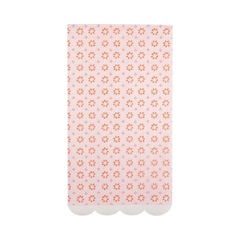Pink Wicker Dinner Napkins | 24 ct