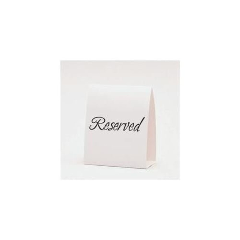 Reserved Table Tent Placecards | 12 ct