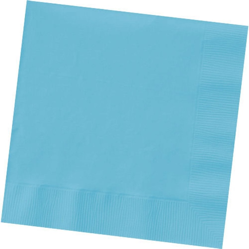 Caribbean Blue Dinner Napkin 2 Ply