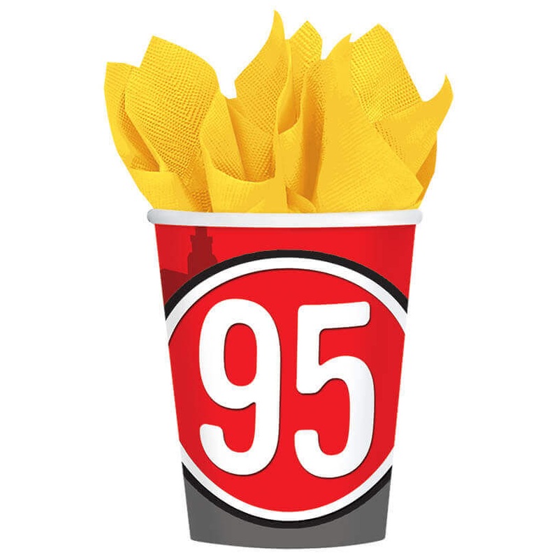 Cars 9oz Paper Cups - 8PC