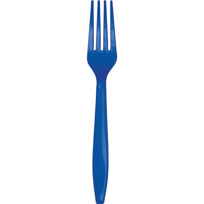 Cobalt Blue Forks (24ct)