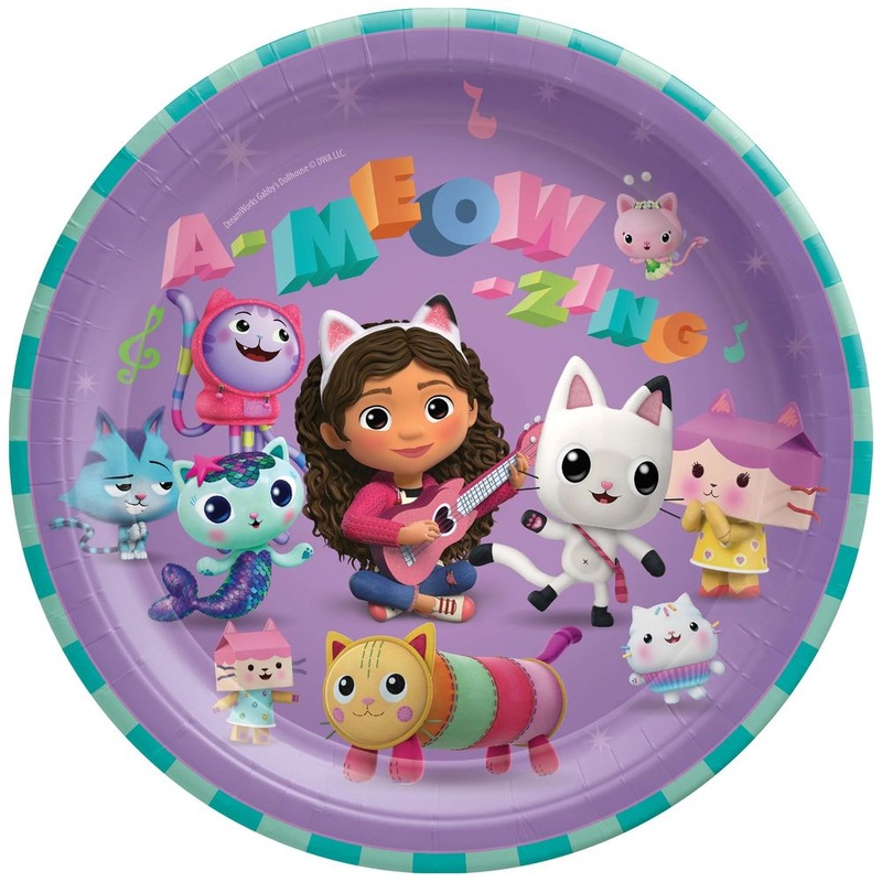 Gabby's Dollhouse Dinner Round (8ct)