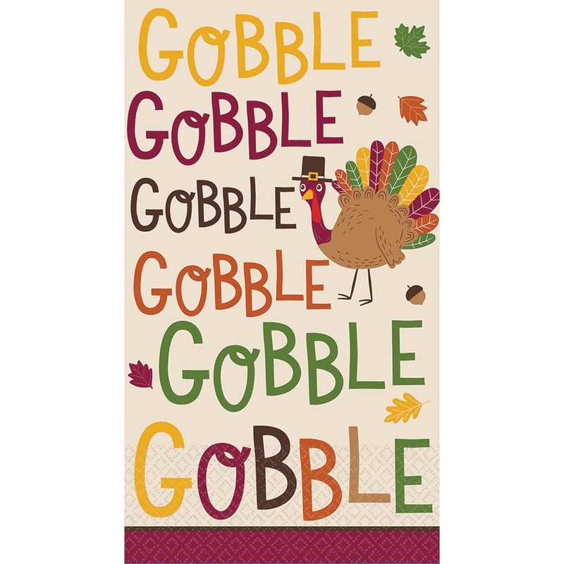Gobble Gobble Guest Towel Napkins (16 ct)