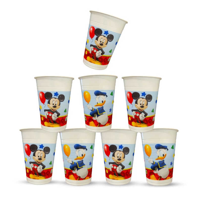Mickey Plastic Cups-8Ct