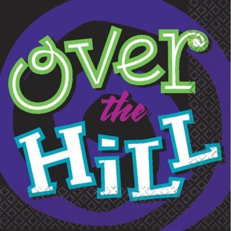 Oh No Over The Hill Beverage Napkins (16ct)