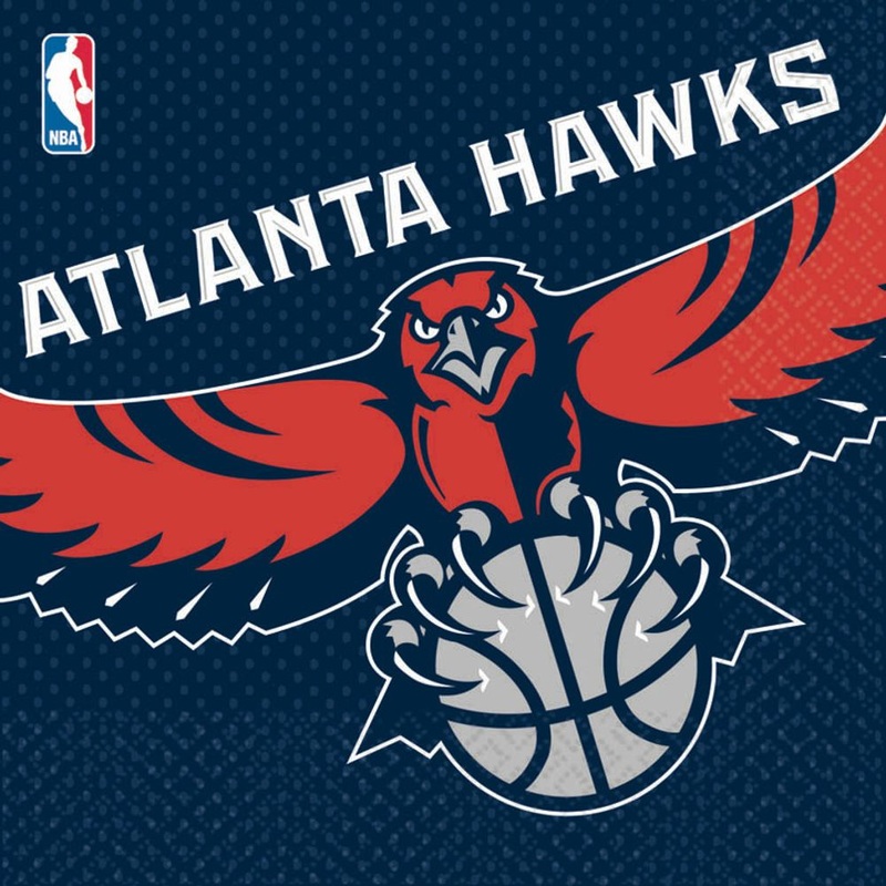Atlanta Hawks Luncheon Napkins (16ct)