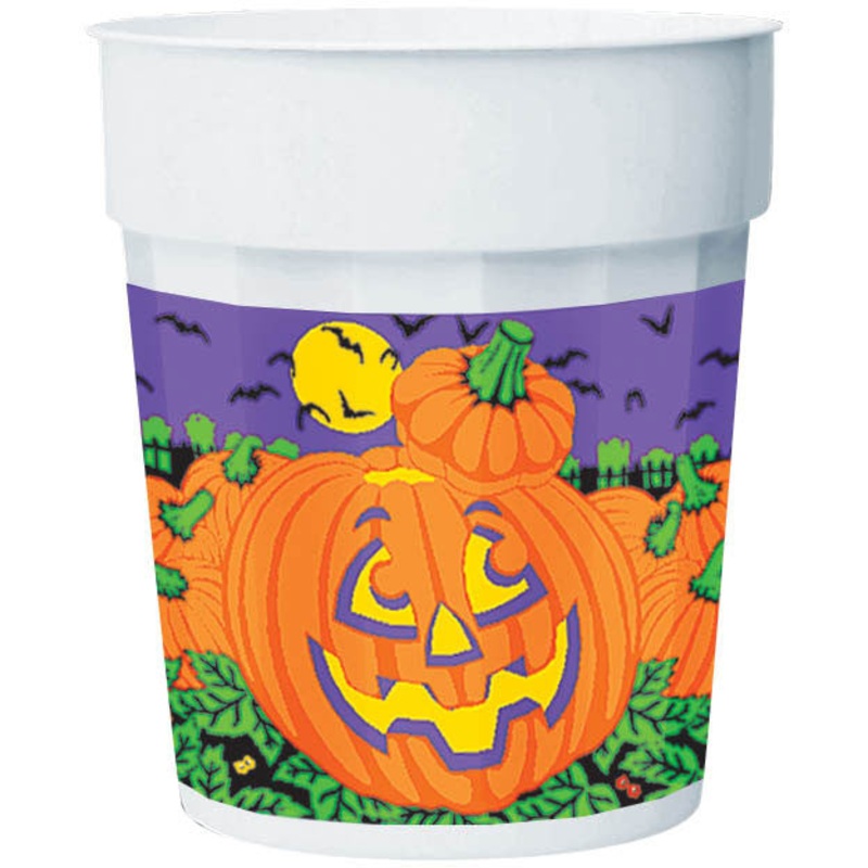 Big Pumpkin 16 oz Plastic Cup