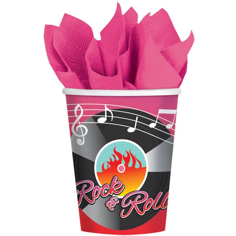 Classic 50's 9oz Paper Cups (8ct)