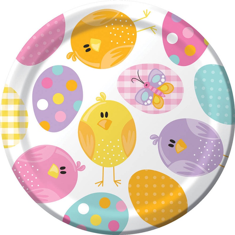 Easter Picnic Dessert Plates (8 ct)