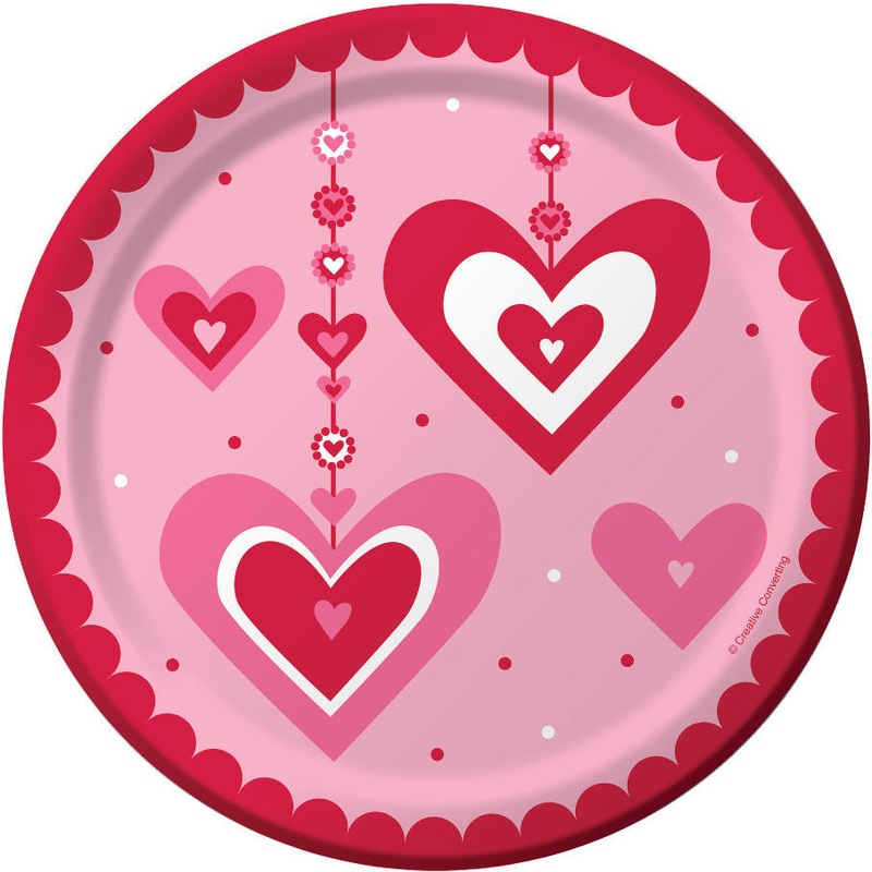 Heart Dazzler Dessert Plates (8ct)