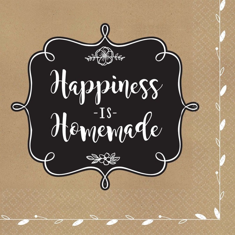 Homemade & Delicious Dinner Napkins (16 ct)