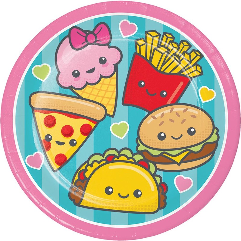 Junk Food Fun Dessert Plates (8 ct)