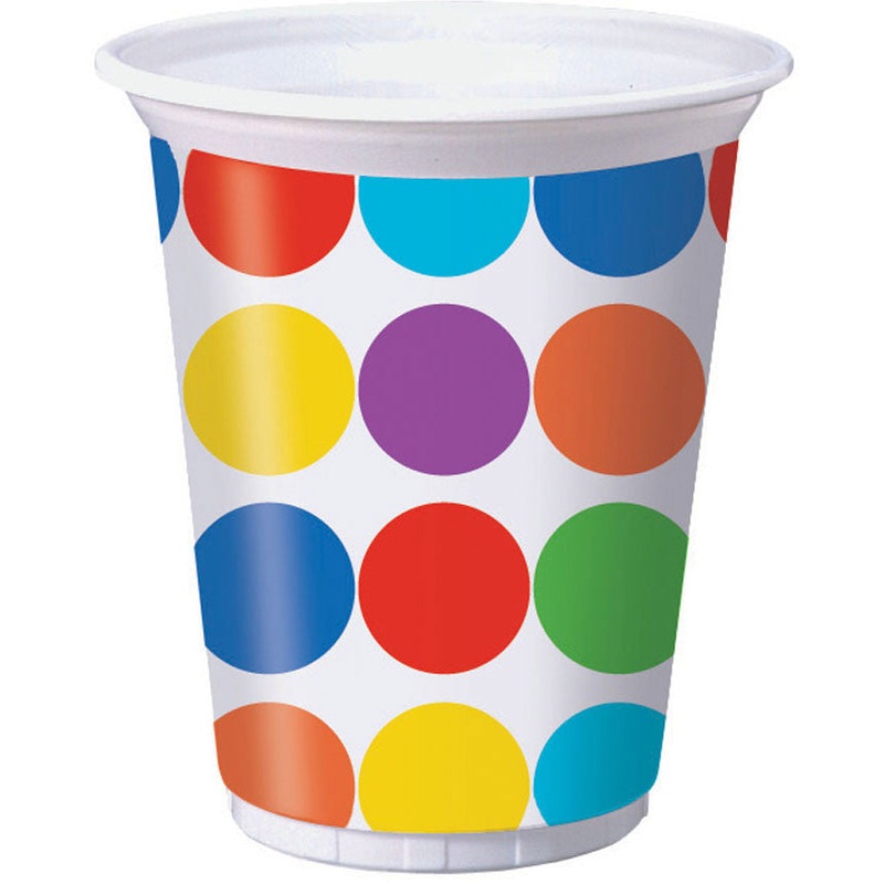 Let's Have A Party! 16oz Plastic Cups (8ct)
