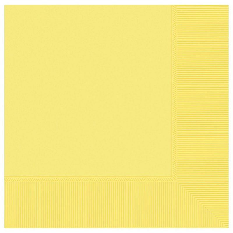 Light Yellow 3 Ply Luncheon Napkin 50 ct