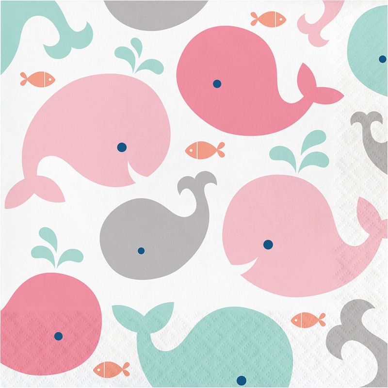 Lil' Spout Pink Luncheon Napkins (16ct)