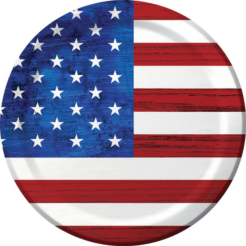 Patriotism Dinner Plates (8 ct)