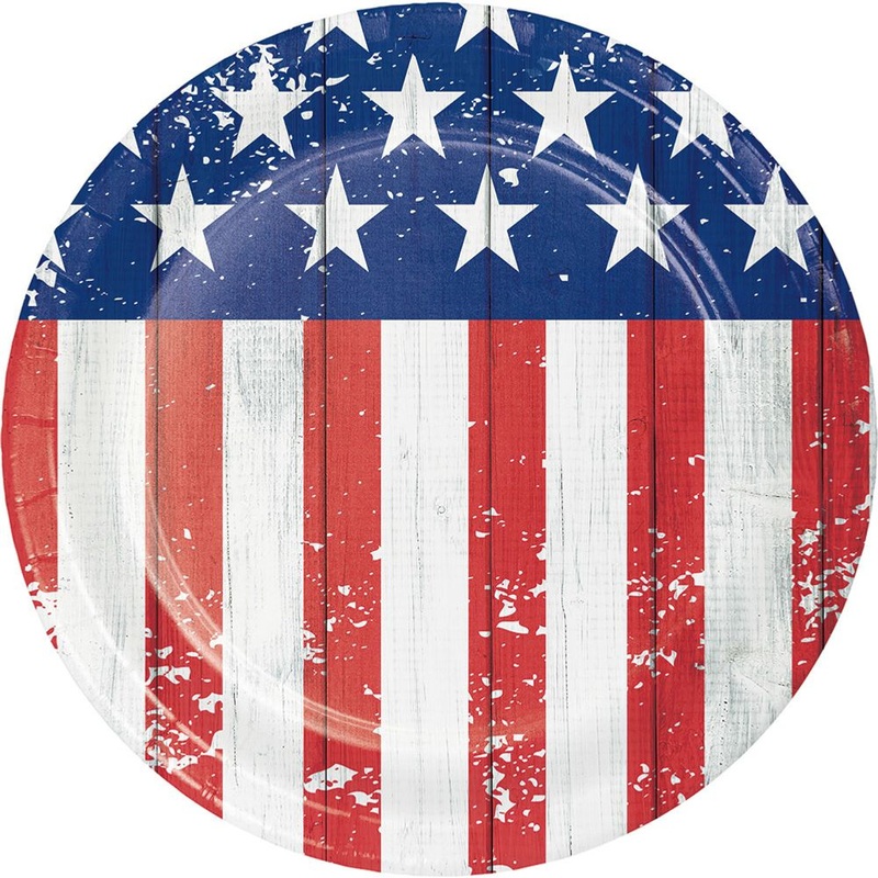 Patriots Glory Dessert Plates (8 ct)