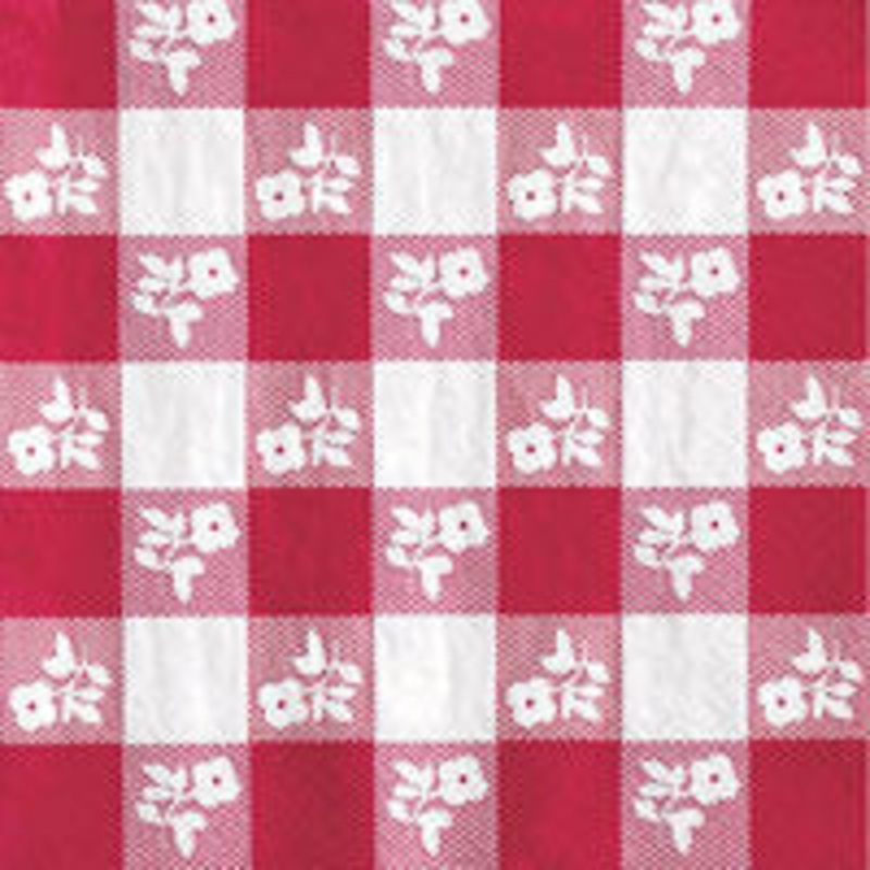 Red Gingham Luncheon Napkins (50ct)