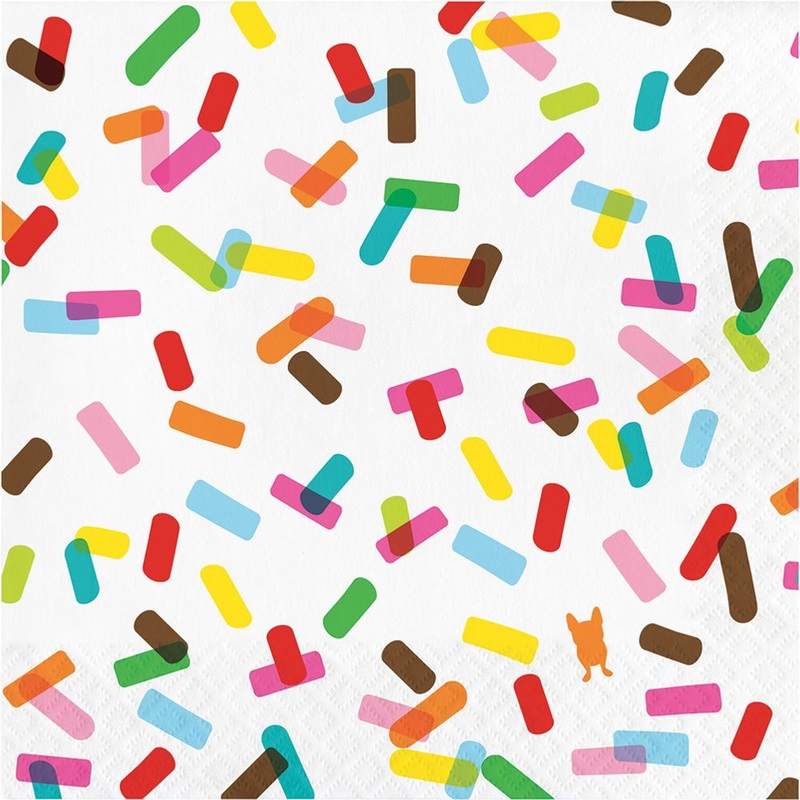 Sprinkles Luncheon Napkins (20 ct)