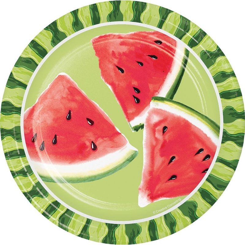 Watermelon Whimsy Dessert Plates (8 ct)