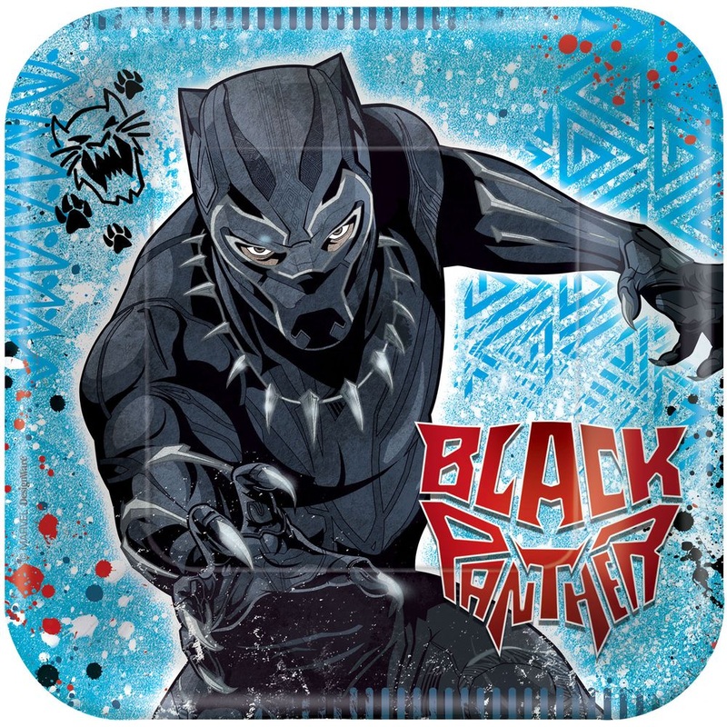 Black Panther Dessert Plates (8ct)
