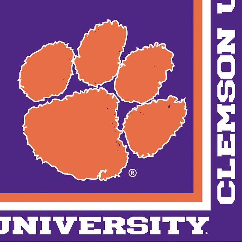 Clemson University Luncheon Napkins (20ct)
