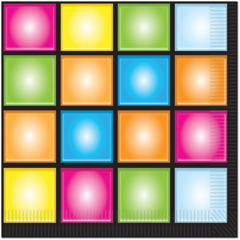 Disco Luncheon Napkins