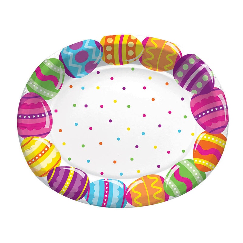 Egg Fun Easter Banquet Plates (8 ct)