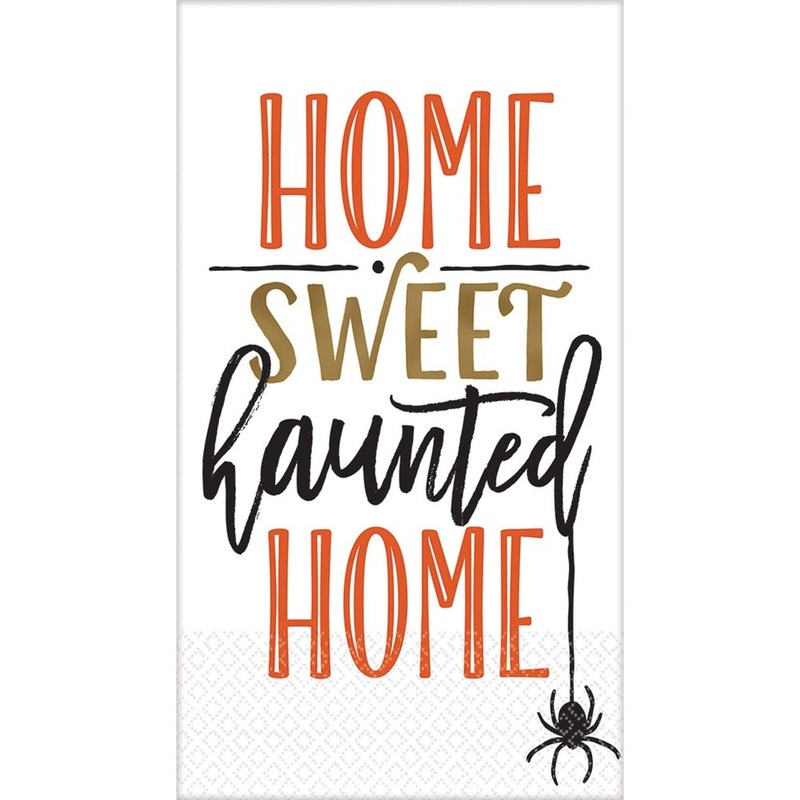 Home Sweet Haunted Home Guest Towel Napkins (16 ct)