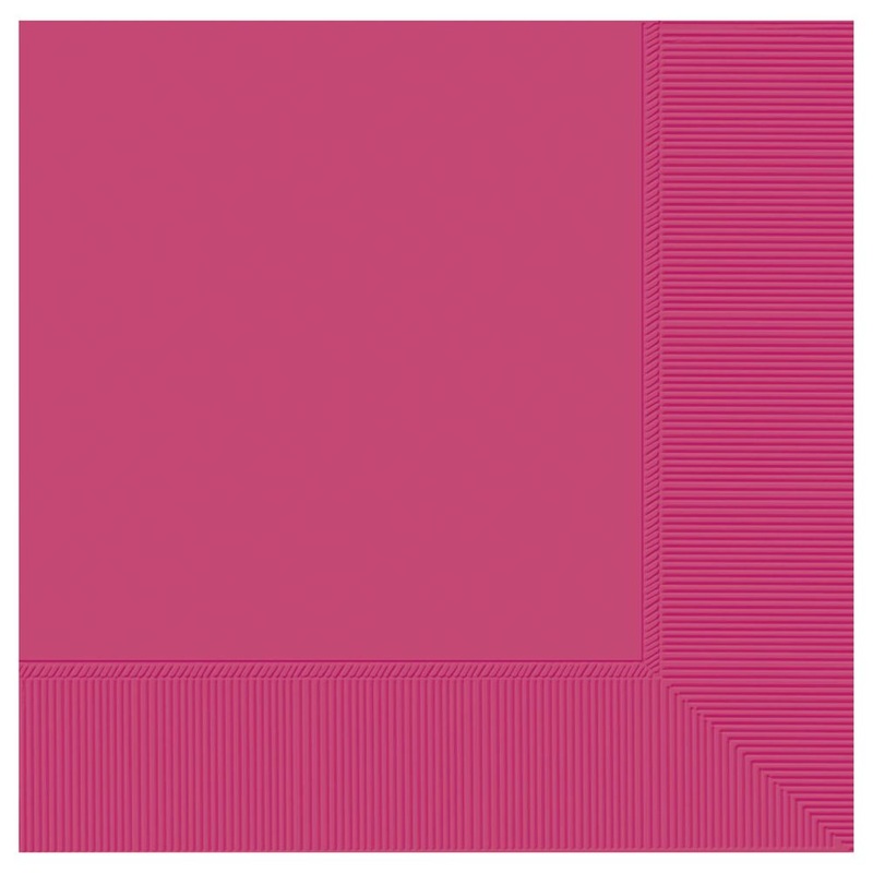 Magenta 2 Ply Luncheon Napkin 50 ct