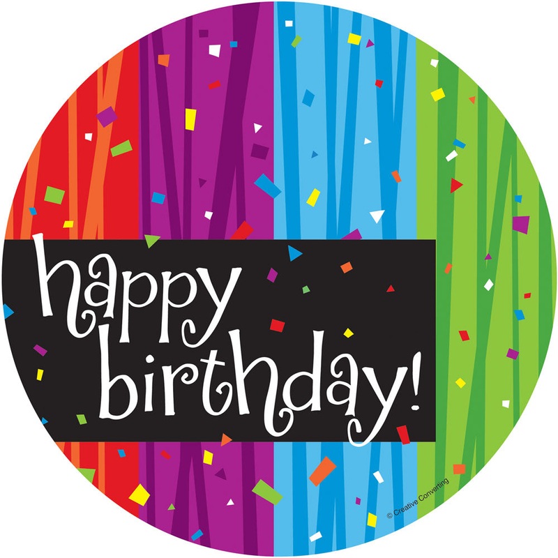 Milestones Birthday Dessert Plates (8ct)