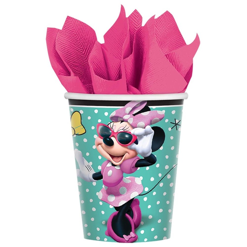 Minnie Mouse Happy Helpers 9oz Paper Cups (8 ct)