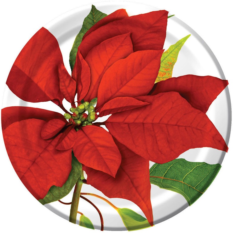 Scarlet Jubilee Banquet Plates (8ct)