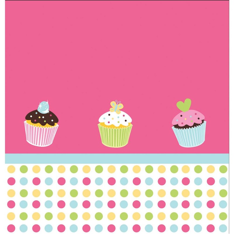 Sweet Treats Plastic Tablecover
