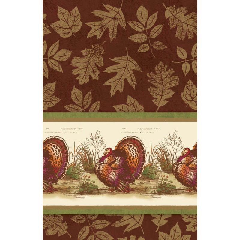 Thanksgiving Sophistication Paper Table Cover