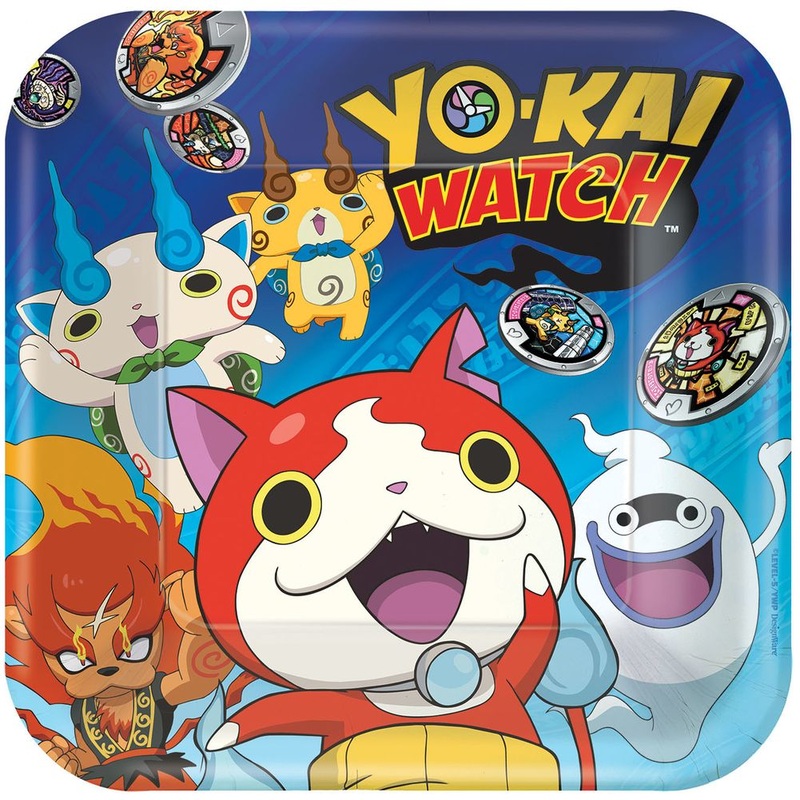 Yokai Watch Dinner Plates (8 ct)