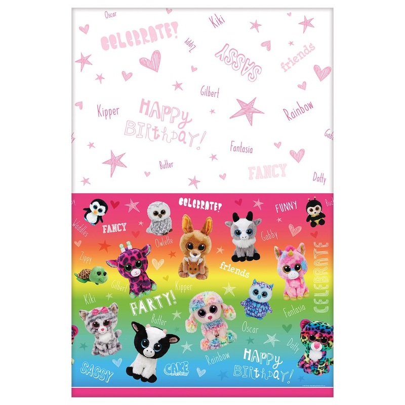 Beanie Boos Paper Rectangle Tablecover