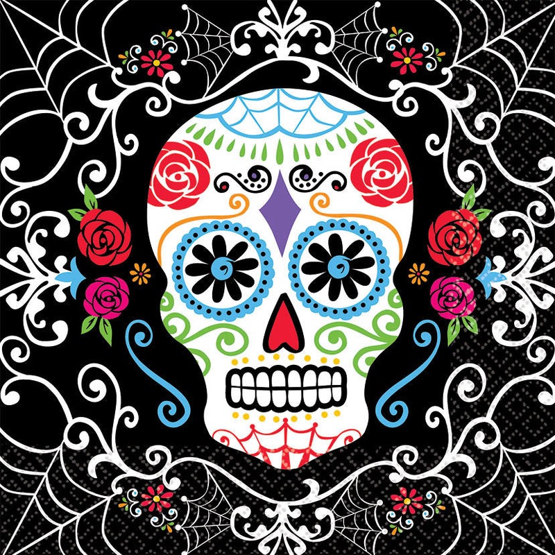 Day of the Dead Luncheon Napkins (36ct)